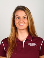 Ireland native Fiona Murtagh is a senior on the rowing team. (Courtesy of Fordham Athletics).