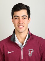 Oscar Cabanas appeared in every one of the golf team's five fall events. (Courtesy of Fordham Athletics)