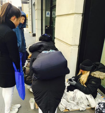 Fordham TCCA Attends Homeless Canvassing