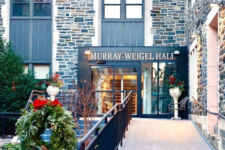 The+front+entrace+of+Murray+Weigel+Hall%2C+a+retirement+home+for+elderly+Jesuits.++%28Julia+Comerford%2FThe+Fordham+Ram%29