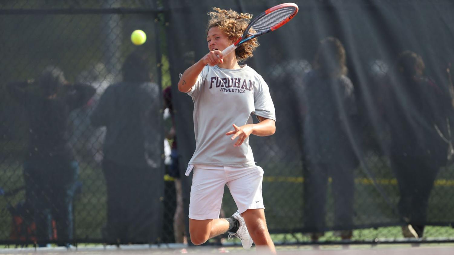 After a win over Hofstra on Friday, the weekend quickly went south for Fordham Men's Tennis. (Courtesy of Fordham Athletics)