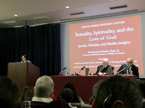 Rev. Patrick J. Ryan, S.J, Delivers Lecture on “Sexuality, Spirituality, and the Love of God”