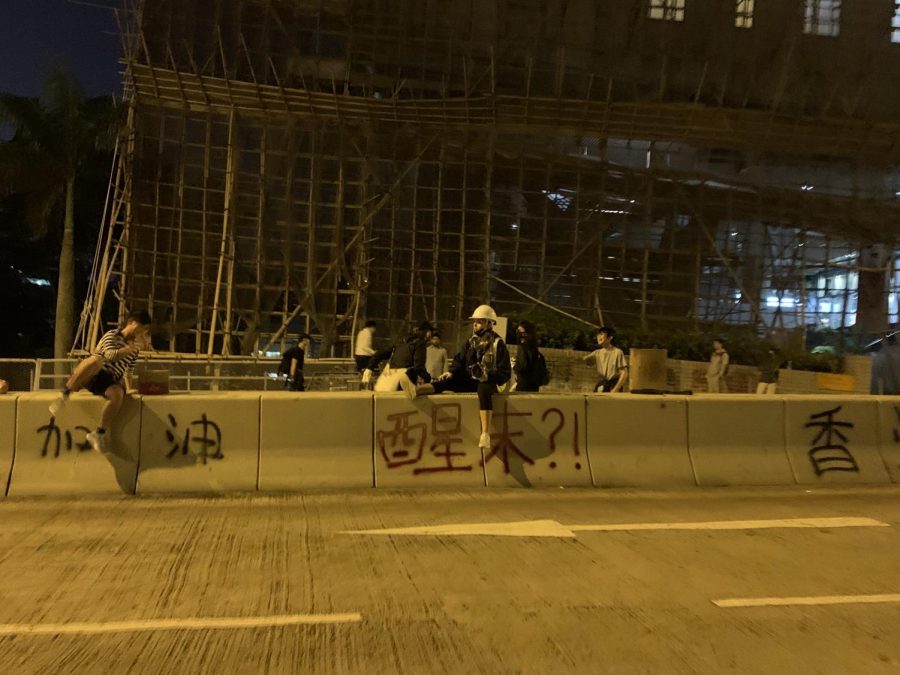 Fordham+Student+Participates+in+Hong+Kong+Protests