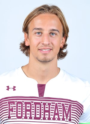 Joergen Oland (above) is the latest Fordham soccer star to make it to the next level. (Courtesy of Fordham Athletics)