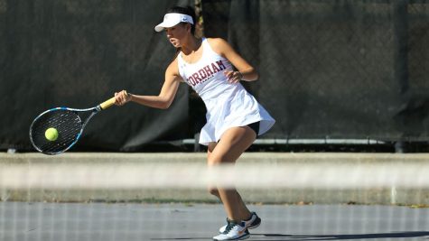 Women’s Tennis had a difficult weekend, but now they’re looking to right the ship. (Courtesy of Fordham Athletics)