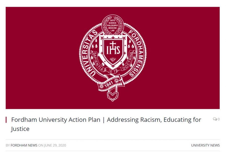 Members+of+the+Fordham+community+are+making+anti-racism+curriculum+a+priority%2C+accompanying+months+of+national+discussion+about+the+many+forms+of+insititutionalized+racism+and+anti-blackness.+%28Mackenzie+Cranna%2FThe+Fordham+Ram%29