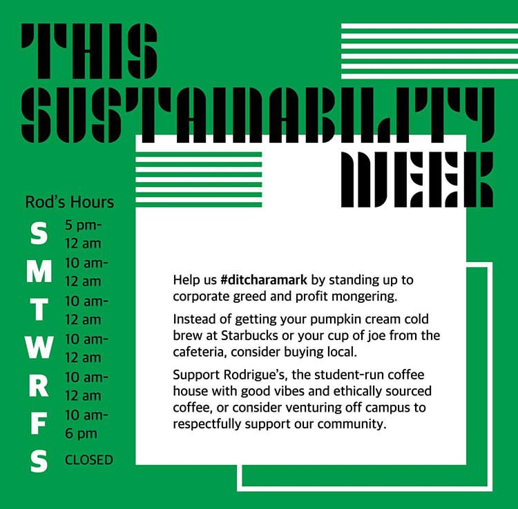 Fordham+Climate+Impact+posted+an+infographic+encouraging+students+to+visit+Rodrigue%27s+Coffee+House+and+raise+awareness+of+Aramark%27s+business+practices.+%28Courtesy+of+Instagram%29