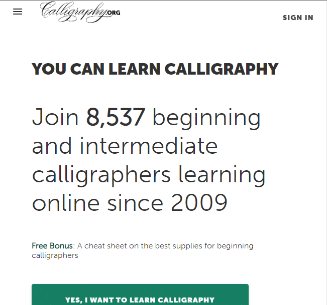 Calligraphy.org