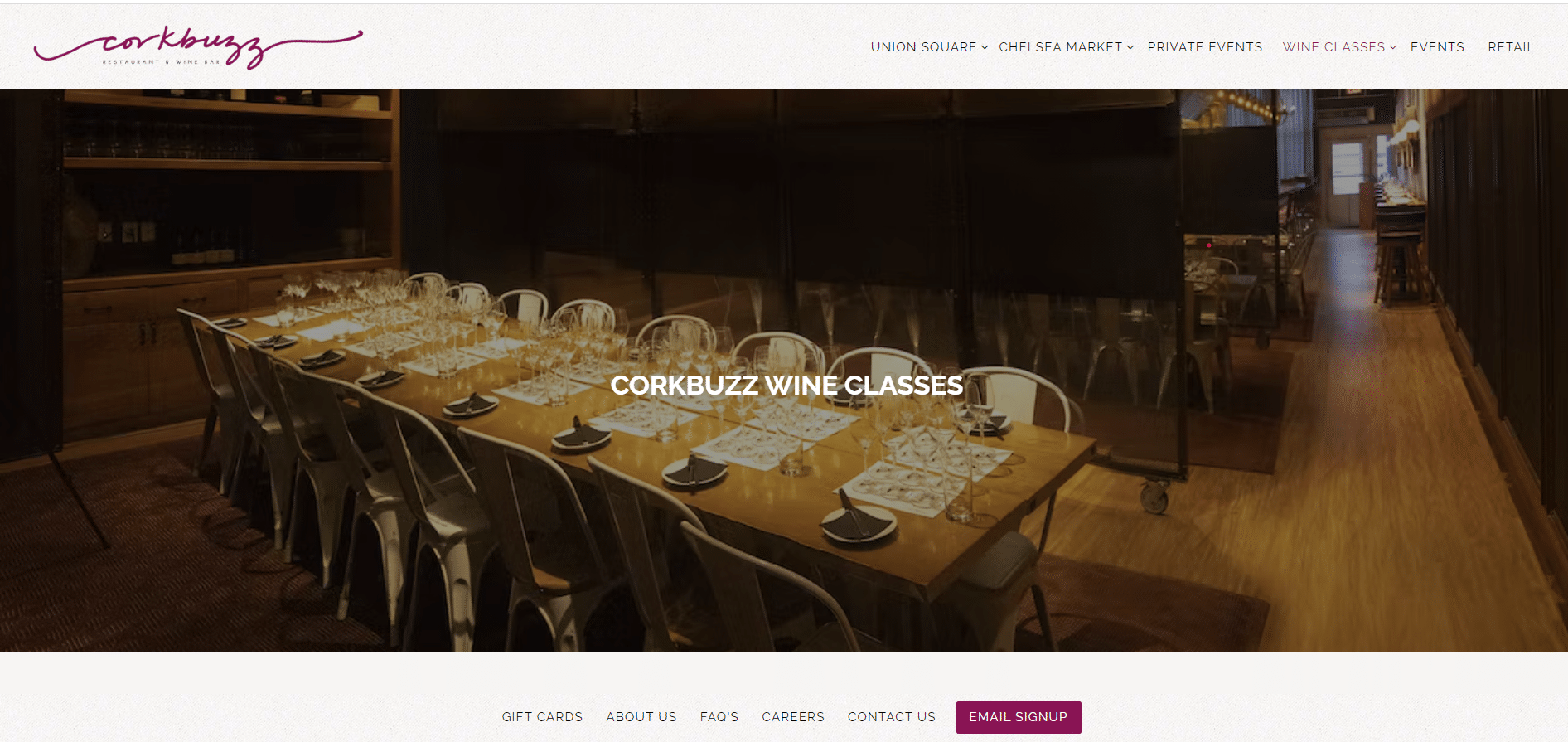 CorkBuzz Wine Classes