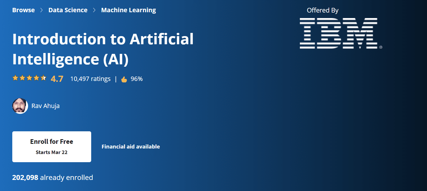 Coursera Introduction to Artificial Intelligence