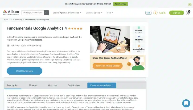 Fundamentals Google Analytics 4