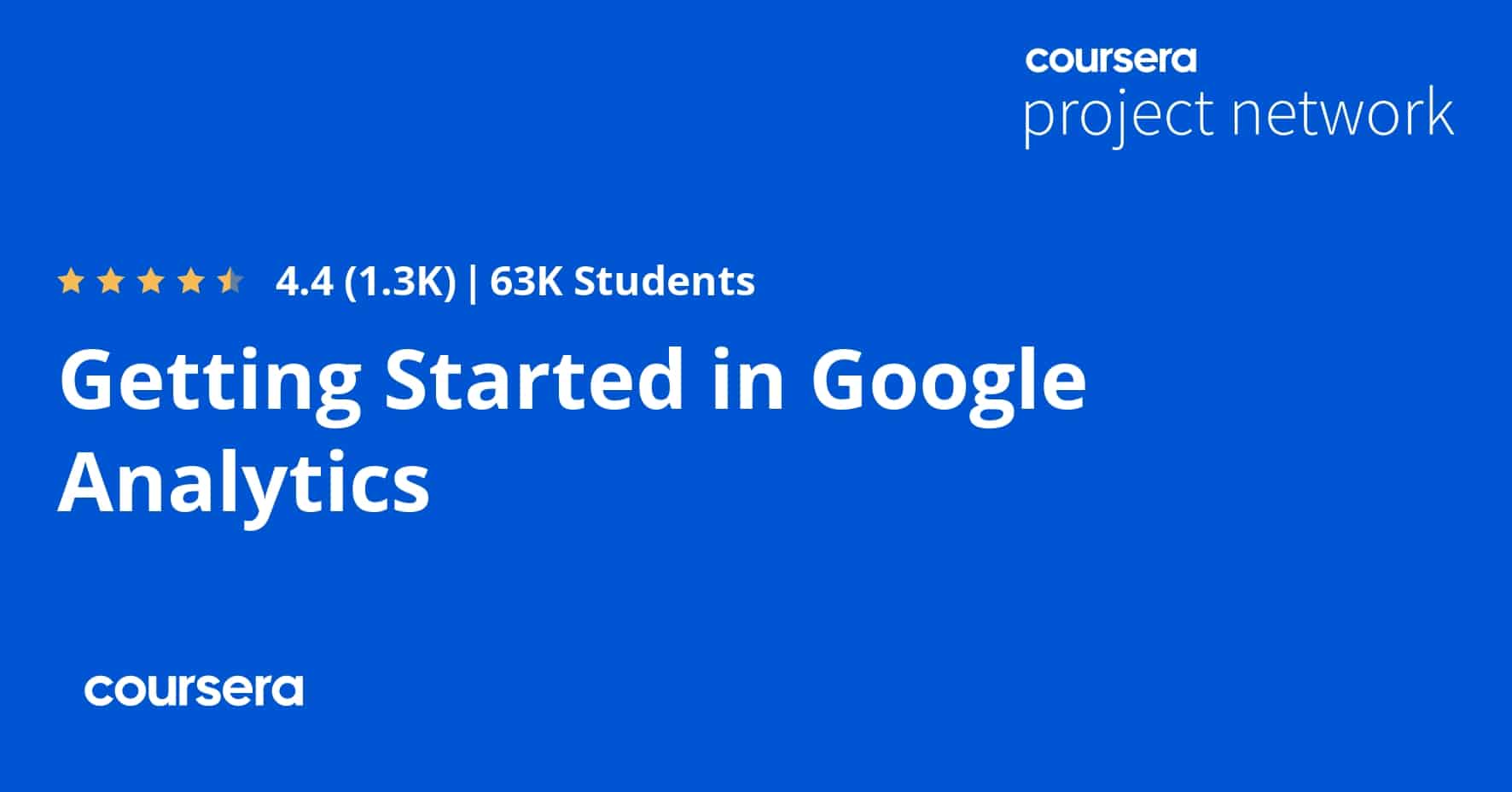 Getting Started in Google Analytics