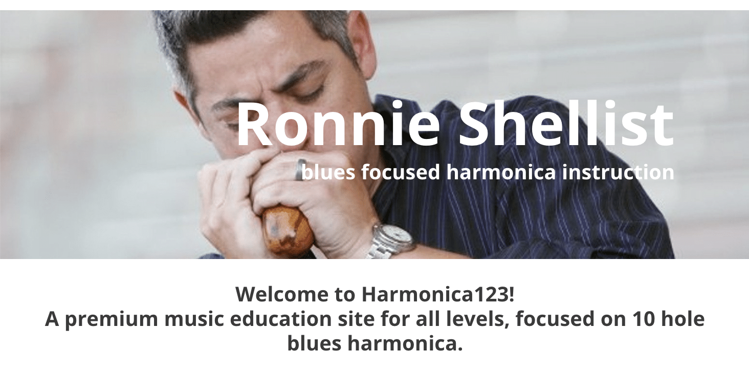Harmonica 123 - Ronnie Shellist
