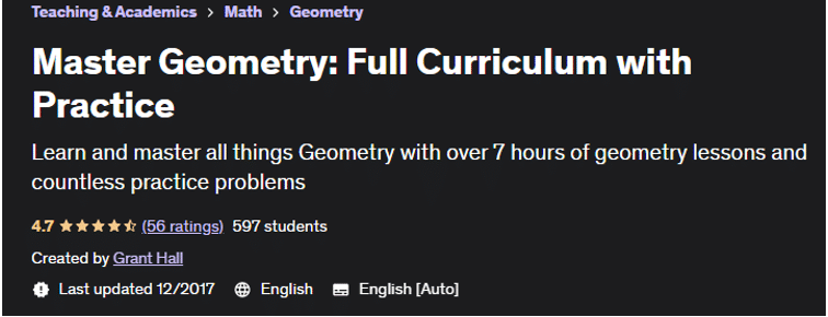 Master Geometry Full Curriculum With Practice