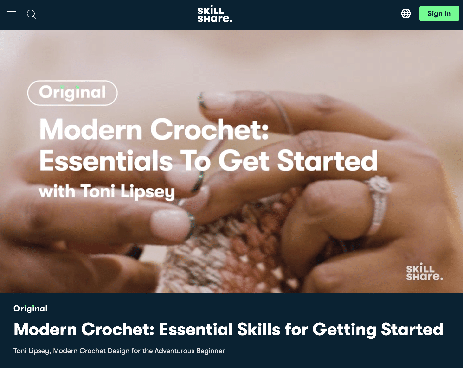Modern Crochet Essential Skills for Getting Started