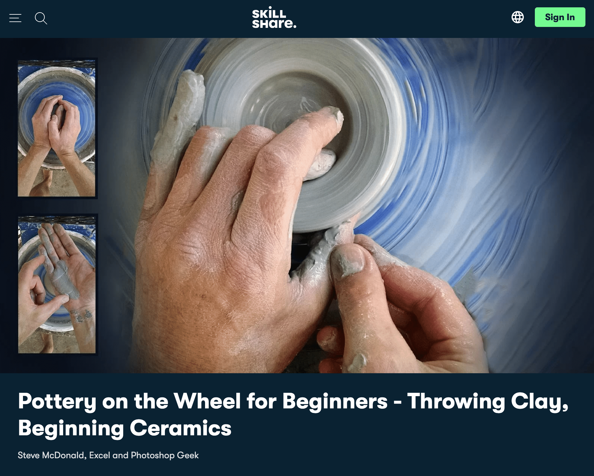 Pottery on the Wheel for Beginners