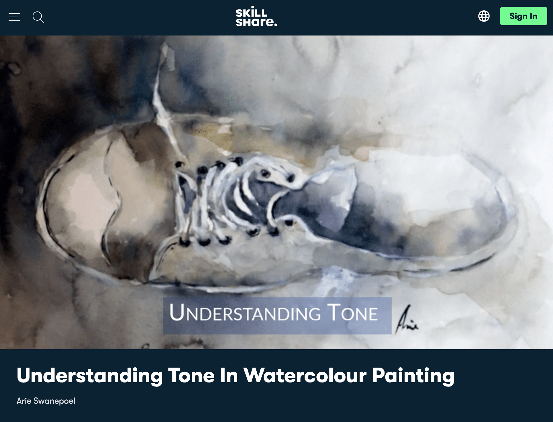 Understanding Tone In Watercolour Painting
