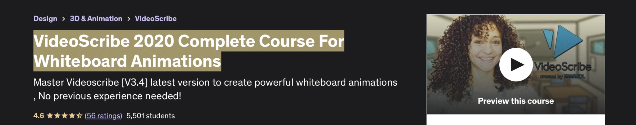 VideoScribe 2020 Complete Course For Whiteboard Animations